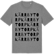 Mid Heather Gray t-shirt med Kärrbytorp ordlek t-shirt