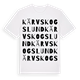 Kärvskogslund ordlek t-shirt