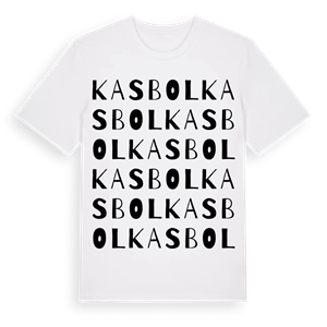 Kasbol ordlek t-shirt – ekologisk bomull t-shirt från Pinshirt
