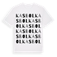 Kasbol ordlek t-shirt