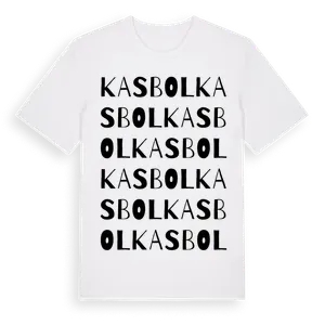 Kasbol ordlek t-shirt – ekologisk bomull t-shirt från Pinshirt