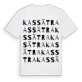 Kassätra ordlek t-shirt