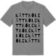 Mid Heather Gray t-shirt med Kättböle ordlek t-shirt