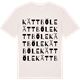 Vintage White t-shirt med Kättböle ordlek t-shirt