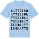 Blue Soul t-shirt med Kattelbo ordlek t-shirt