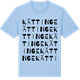 Blue Soul t-shirt med Kättinge ordlek t-shirt