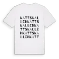 Kattskallen ordlek t-shirt