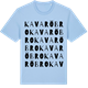 Blue Soul t-shirt med Kavaröbro ordlek t-shirt
