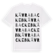 Kävrabacken ordlek t-shirt