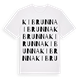 Kibrunna ordlek t-shirt