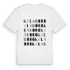 Kilaborg ordlek t-shirt