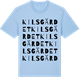 Blue Soul t-shirt med Kilsgärdet ordlek t-shirt