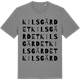 Mid Heather Gray t-shirt med Kilsgärdet ordlek t-shirt