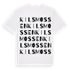 Kilsmossen ordlek t-shirt