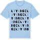 Blue Soul t-shirt med Kivinge ordlek t-shirt