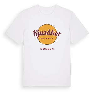 Kjusåker cirkel t-shirt – ekologisk bomull t-shirt från Pinshirt