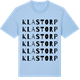 Blue Soul t-shirt med Klastorp ordlek t-shirt