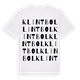 Klintbol ordlek t-shirt