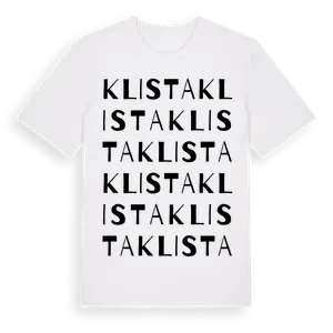Klista ordlek t-shirt – ekologisk bomull t-shirt från Pinshirt