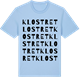 Blue Soul t-shirt med Klostret ordlek t-shirt