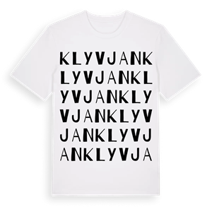 Klyvjan ordlek t-shirt – ekologisk bomull t-shirt från Pinshirt