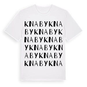 Knaby ordlek t-shirt – ekologisk bomull t-shirt från Pinshirt