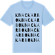 Blue Soul t-shirt med Knackarbo ordlek t-shirt