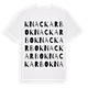Knackarbo ordlek t-shirt