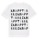 Knapptibble ordlek t-shirt
