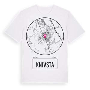 Knivsta t-shirt – ekologisk bomull t-shirt från Pinshirt
