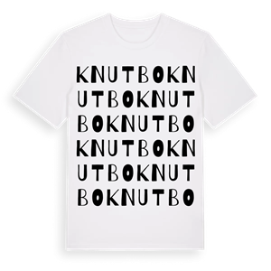 Knutbo ordlek t-shirt – ekologisk bomull t-shirt från Pinshirt