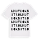 Knutbo ordlek t-shirt