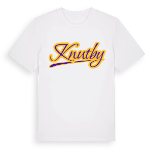 Knutby baseball t-shirt – ekologisk bomull t-shirt från Pinshirt