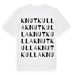 Knutkulla ordlek t-shirt – ekologisk bomull t-shirt från Pinshirt