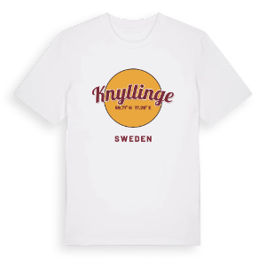 Knyllinge cirkel t-shirt – ekologisk bomull t-shirt från Pinshirt