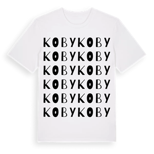 Koby ordlek t-shirt – ekologisk bomull t-shirt från Pinshirt