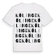 Kölinge ordlek t-shirt
