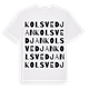 Kolsvedjan ordlek t-shirt