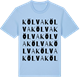 Blue Soul t-shirt med Kölva ordlek t-shirt