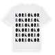 Korbo ordlek t-shirt