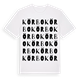 Körbo ordlek t-shirt