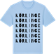 Blue Soul t-shirt med Körlinge ordlek t-shirt