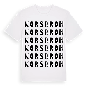Korsbron ordlek t-shirt – ekologisk bomull t-shirt från Pinshirt