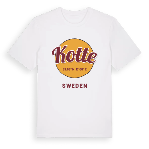 Kotte cirkel t-shirt – ekologisk bomull t-shirt från Pinshirt