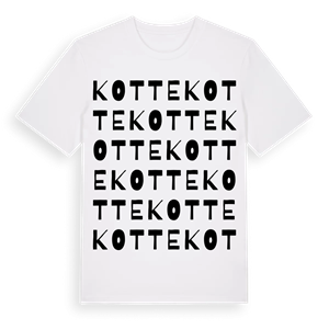 Kotte ordlek t-shirt – ekologisk bomull t-shirt från Pinshirt