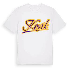 Kovik baseball t-shirt – ekologisk bomull t-shirt från Pinshirt