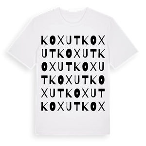 Koxut ordlek t-shirt – ekologisk bomull t-shirt från Pinshirt