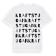 Kraftstugan ordlek t-shirt