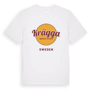 Krägga cirkel t-shirt – ekologisk bomull t-shirt från Pinshirt