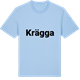Blue Soul t-shirt med Krägga fetstil t-shirt